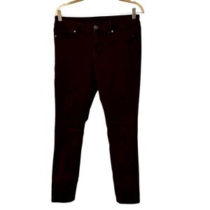 Maurices Burgundy Skinny Jeans – Size M-R